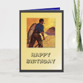 Succesvolle visser kaart (Voorkant)