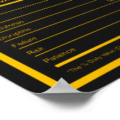 Succesvolle voedingsfactoren | Motivatie prijsopga Poster (Hoek)