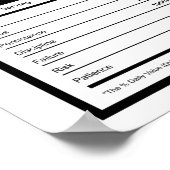 Succesvolle voedingsfactoren | Motivatie prijsopga Poster (Hoek)