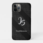 "Succesvolle zakenman" Personal Silver Monogram Case-Mate iPhone Case (Achterkant)
