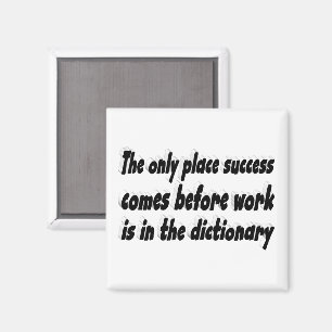 Succeswerk Motivatie offerte Magneet
