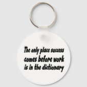 Succeswerk Motivatie offerte Sleutelhanger (Achterkant)