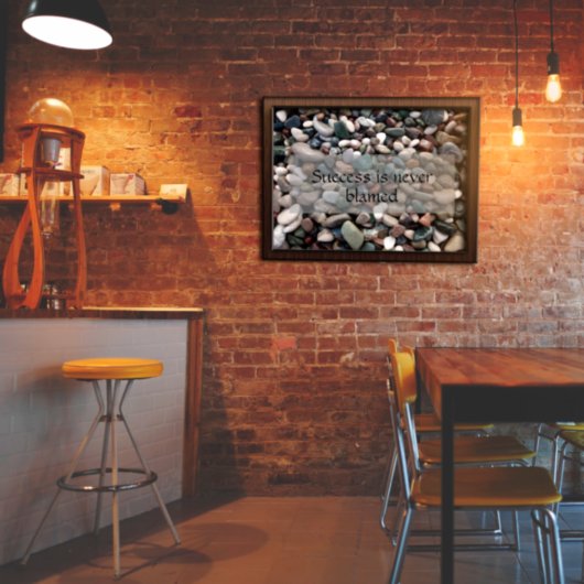 Succeswijsheid gezegde foto poster