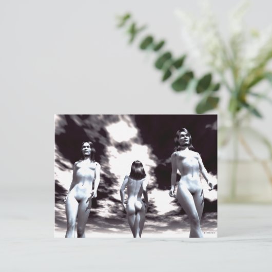 Succubus Briefkaart (Staand voorkant)