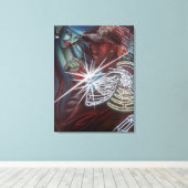 Succubus Canvas Afdruk (Insitu (Houten vloer))