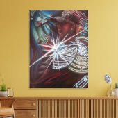 Succubus Canvas Afdruk (Insitu (Woonkamer))