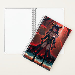 Succubus Contact bij Crossroads: Anime Lilin Demon Notitieboek