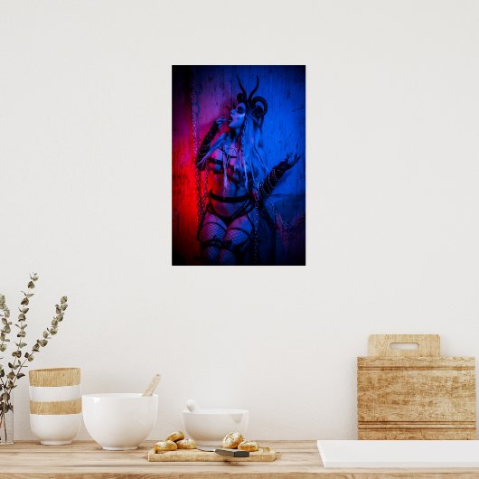 Succubus Cosplay2 Poster (Keuken)