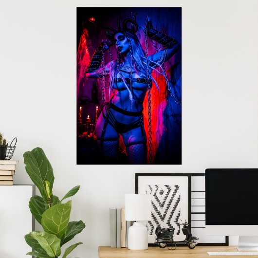 Succubus Cosplay3 Poster (Thuiskantoor)