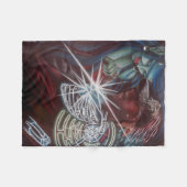 Succubus Fleece Deken (Voorkant (Horizontaal))