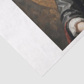 Succubus op troon - Gotische Horror serie  Tissuepapier (Detail)