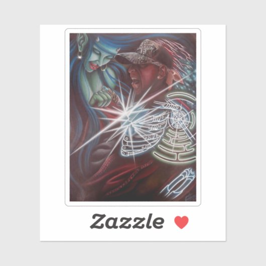 Succubus-Sticker Sticker (Vel)