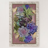 Succulair beeldscherm op strand legpuzzel (Verticaal)