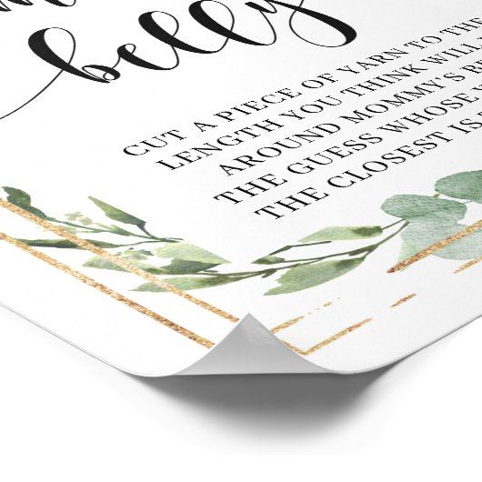 Succulair hoe groot is mammie buikspel poster (Hoek)