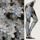 Succulair Silvery Blue Leggings
