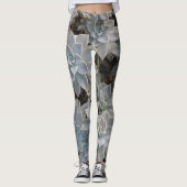 Succulair Silvery Blue Leggings (Voorkant)