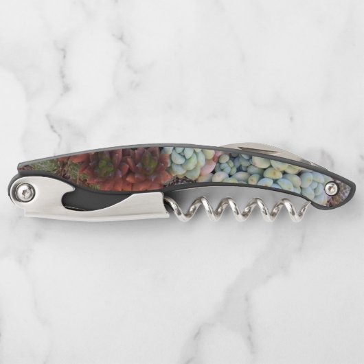 Succulen Galaxy Corkschroef Kurkentrekker (Voorkant)