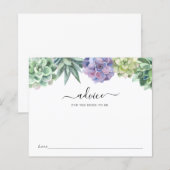 Succulent advies voor de te verwachten bride (Voorkant / Achterkant)