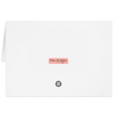 Succulent aeoniumwenskaart (Achterkant Horizontaal)