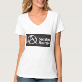 Succulent Anarchy Women's V-nek T-shirt (Voorkant)
