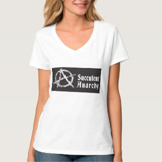 Succulent Anarchy Women's V-nek T-shirt