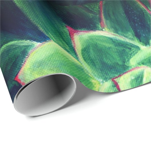 Succulent Art Wrapping Papier (Rol Hoek)