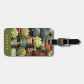 Succulent Bagagelabel (Voorkant horizontaal)