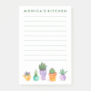 Succulent beeldscherm post-it® notes