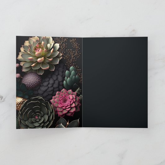 Succulent Bloemen Verjaardagsverrassingsfeestje Bl (Binnen)