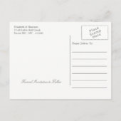 Succulent Boeket Botanische Bloemen Save The Date Aankondigingskaart (Achterkant)