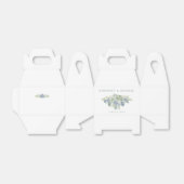 Succulent Boeket Floral Wedding Favor Box Bedankdoosjes (Uitgevouwen)