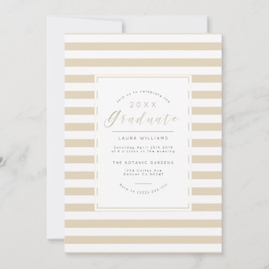 Succulent boeket Waterverf | Afstudeerfeest Kaart (Achterkant)