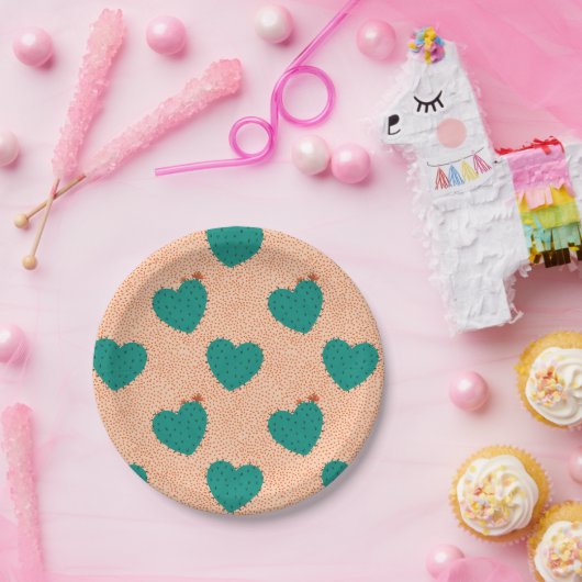 Succulent Bord hartpapier (Feest)