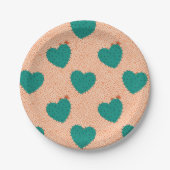 Succulent Bord hartpapier (Voorkant)