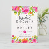 Succulent botanisch Vrijgezellenfeest uitnodigen Kaart (Staand voorkant)