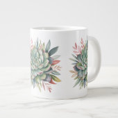  succulent bouquet Classic Mug, 11 oz Grote Koffiekop (Voorkant rechts)