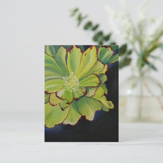 Succulent Briefkaart (Staand voorkant)