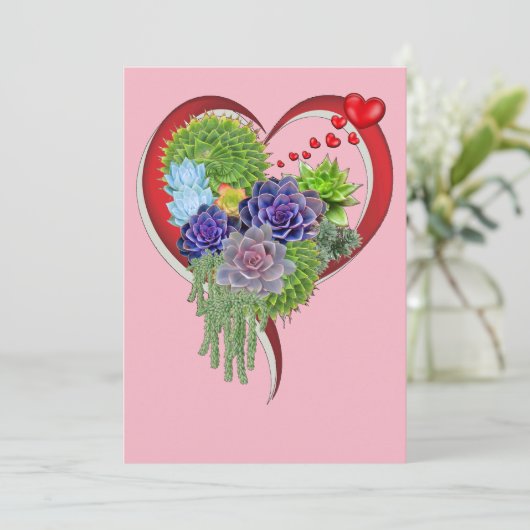 Succulent-bruiloft-bouquet (Staand voorkant)