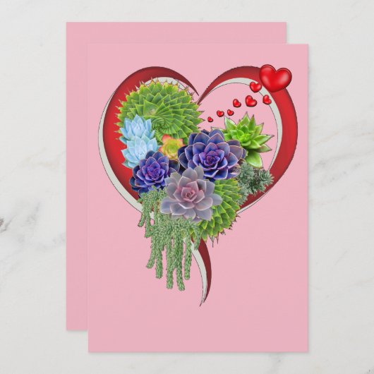 Succulent-bruiloft-bouquet (Voorkant / Achterkant)