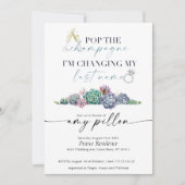 Succulent bruiloft uitnodigen Collectie Kaart (Voorkant)