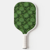 Succulent & Cactus Botanische Patroon Pickleball P Pickleball Paddle (Achterkant)