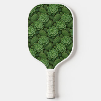 Succulent & Cactus Botanische Patroon Pickleball P Pickleball Paddle