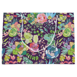 Succulent Cactus Gardening Gift Bag Groot Cadeauzakje