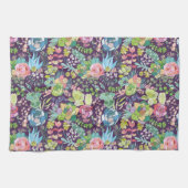 Succulent Cactus Gardening Kitchen Towelen Theedoek (Horizontaal)