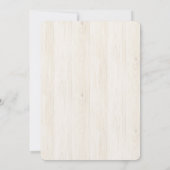 Succulent Cactus Krans Koppels Douche Uitnodiging (Achterkant)