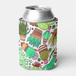 Succulent Cactus Potted Planten Green Cacti Garden Blikjeskoeler