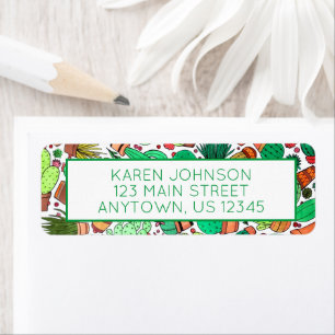 Succulent Cactus Potted Planten Green Cacti Garden Etiket