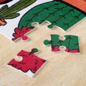 Succulent Cactus Potted Planten Green Cacti Garden Legpuzzel (Zijkant)