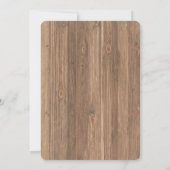 Succulent Cactus Wreath Baby shower Uitnodiging (Achterkant)