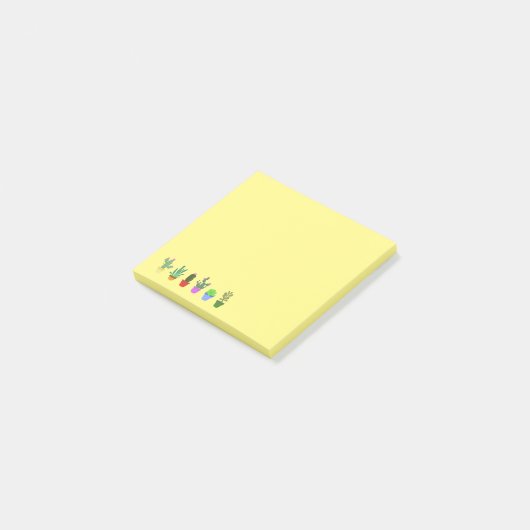Succulent & Cactussen Post-it Notities Post-it® Notes (Schuin)